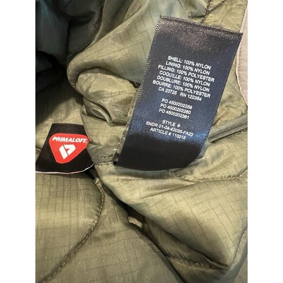 Babaton Aritzia Oversized Quilted Evergreen Lightweight Jacket Size Large - Picture 11 of 15